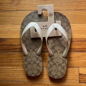 Coach Flip Flops